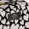 Black Love Large Toilertry Bag 5 jpg