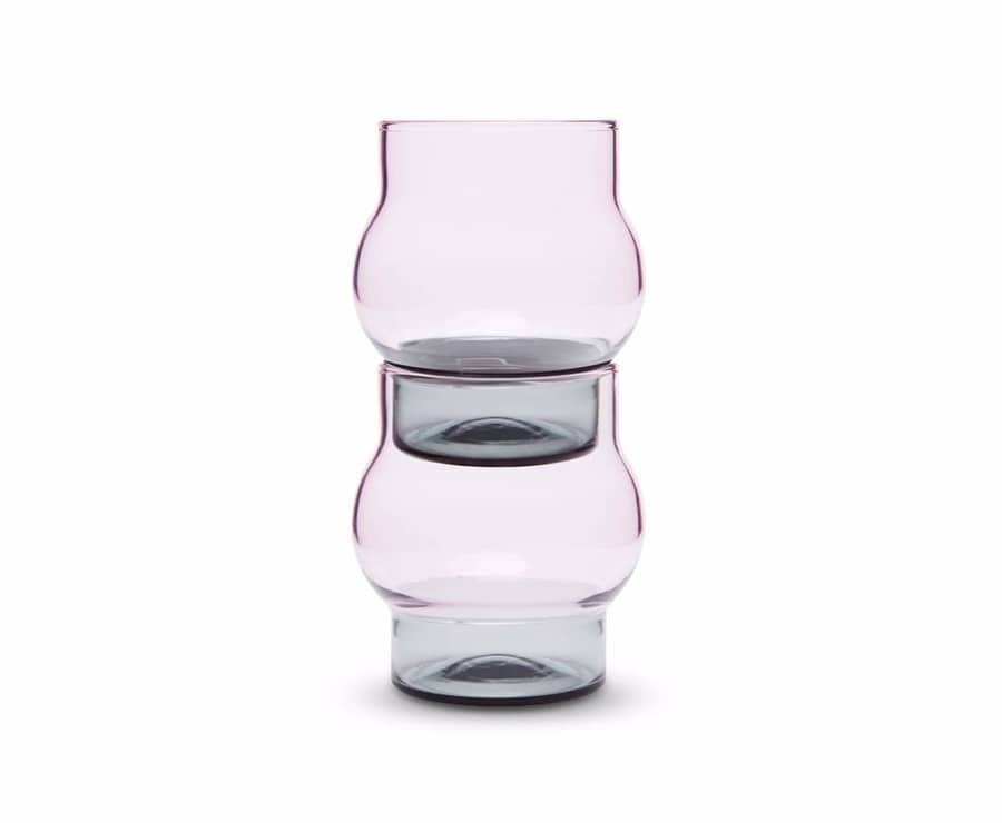 Bump Short Glasses, Set of 2