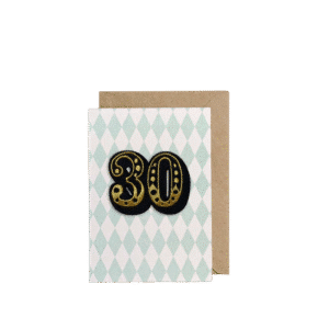 30 Diamond, Birthday Greeting Card