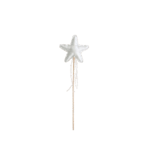 Amelie Star Wand, Silver