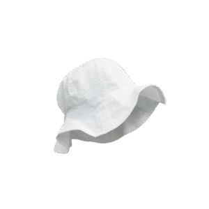 Amelia Sun Hat - Crisp White