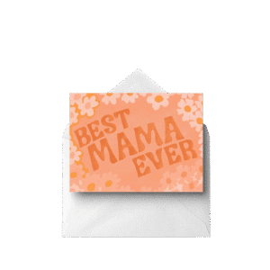 Best Mama Ever, Greeting Card