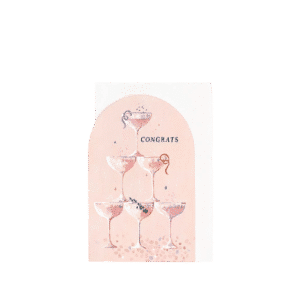 Champagne Congratulations, Greeting Card