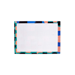 Check Mix Weekly Planner Pad