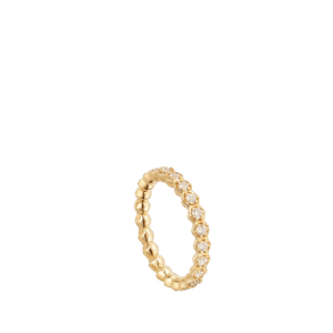 Deco White Sapphire Eternity Ring