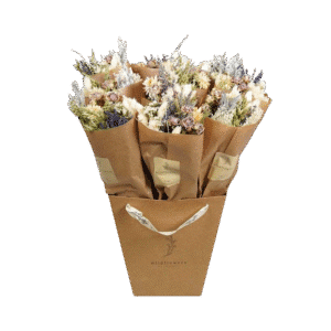 Dried Flowers Market More Bouquet - Frosted White