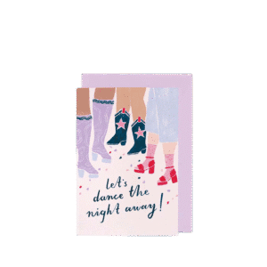 Dancers Birthday, Greeting Card