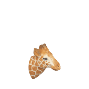 Hand-Carved Giraffe Hook