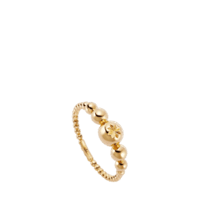 Gold Aurora Star Ring