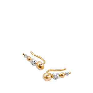 Gold & Silver Aurora Ear Crawler