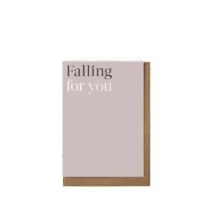 Falling for You, Greeting Card