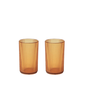 Farrel Ribbed Cup 2-Pack 250ml