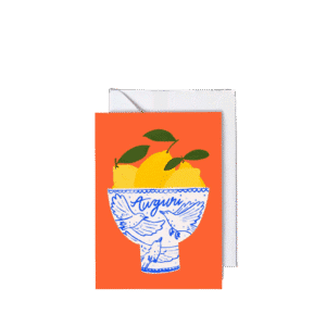 Awguri-Lemon, Greeting Card