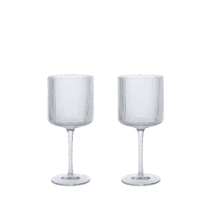 Ripple Red Wine Glasses - Set of 2