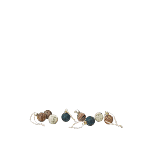 Marble Ornaments - S - Set of 8