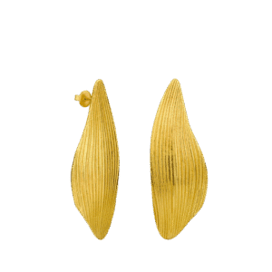 Onaria Golden Earrings Large