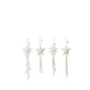 Vela Star Ornaments - Set of 4