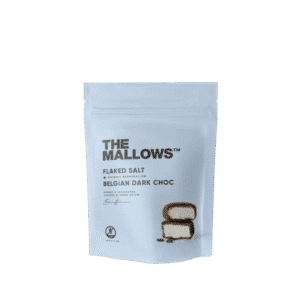 Flaked Salt Mallows + Belgian Dark Choc 90g
