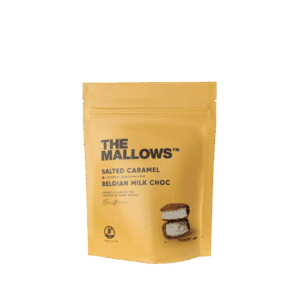 Salted Caramel Mallows + Belgian Milk Choc 90g