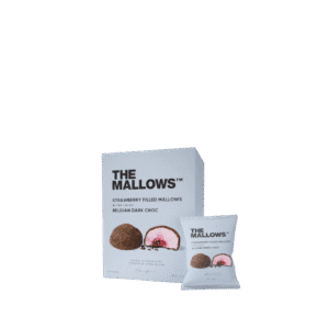 Strawberry Filled Mallows + Dark Choc Box - 5 X 16G